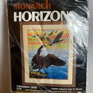 Monarch Horizon 1982 Canadian Geese Long Stitch